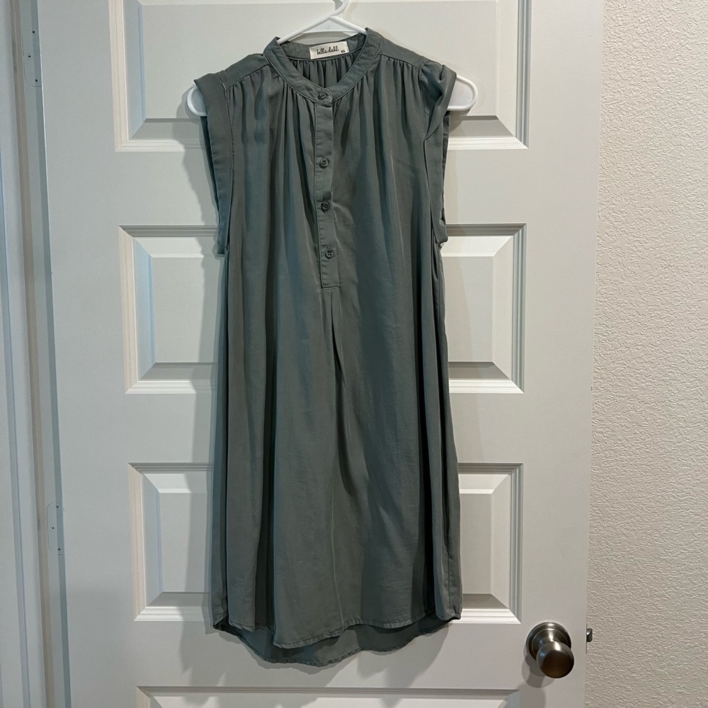 Bella Dahl Sleeveless Button-Down Dress